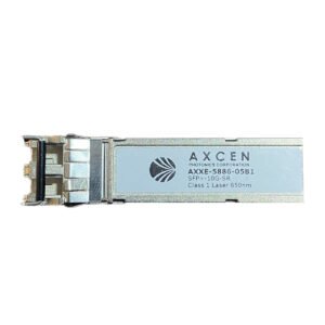 Axcen SFP+ -10G-SR Transceiver – 10 Gbps, 850nm, LC Duplex, up to 300m Reach