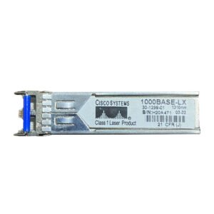 Cisco 1000BASE-LX SFP Transceiver Module – 1 Gbps, 1310nm, LC Duplex, up to 10km Reach
