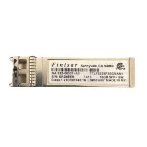 Finisar FTLF8529P3BNV 16Gbps SW SFP+ Transceiver – 850nm, LC Duplex, up to 100m Reach