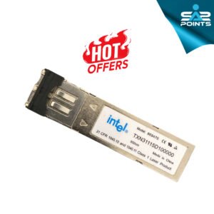 Intel TXN31115D100000 4Gbps Short-Wave SFP Transceiver – 850nm, LC Connector, up to 150m over Multimode Fiber