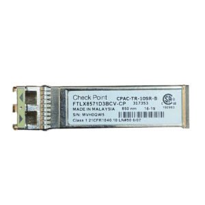 Check Point CPAC-TR-10SR-B SFP+ Transceiver – 10 Gbps, 850nm, LC Duplex, up to 300m Reach