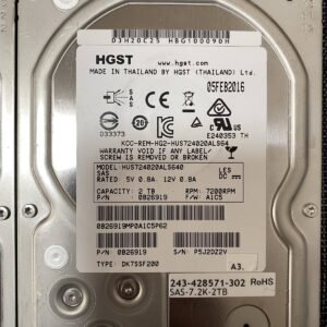 Hard HGST 2TB SAS 6Gbps 7.2K 3.5inch
