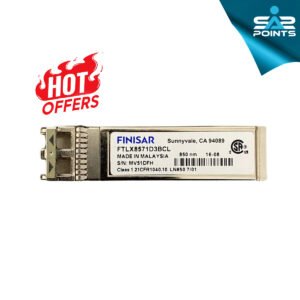 Finisar FTLX8571D3BCL 10GBASE-SR SFP+ Transceiver – 10Gbps 850nm Multimode Fiber Module with LC Duplex Connector