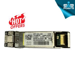 Cisco SFP-10G-LRM 10GBASE-LRM SFP+ Transceiver – 1310nm, LC Connector, up to 220m over OM1 Multimode Fiber