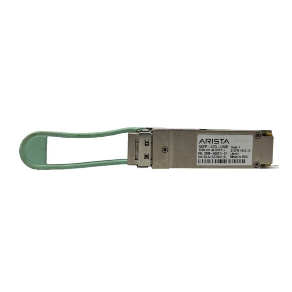 Arista QSFP-40G-UNIV 40G QSFP+ Universal Transceiver Module with LC Duplex Connector