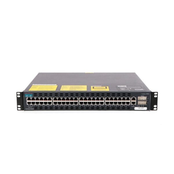 Cisco Catalyst 2948G – 48-Port 10/100 Fast Ethernet Layer 2 Managed Switch with 2x GBIC Uplinks