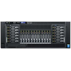 Front view of DELL EMC PowerEdge R930 with 24x2.5" drive bays.