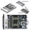 Dell EMC PowerEdge R820 16×2.5 inside