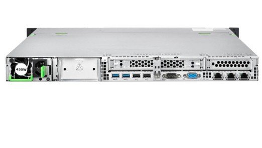 FUJITSU PRIMERGY RX1330 M1 Rack Server 4x3.5 rear