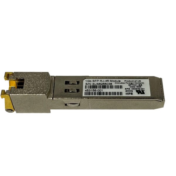 HPE  1G SFP RJ45 Transceiver