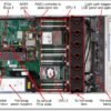 Internal view of Lenovo System x3650 M5 with 12x3.5" drive configuration