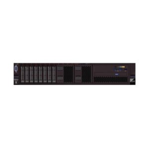 Front view of Lenovo System x3650 M5 with 8x2.5" drive bays