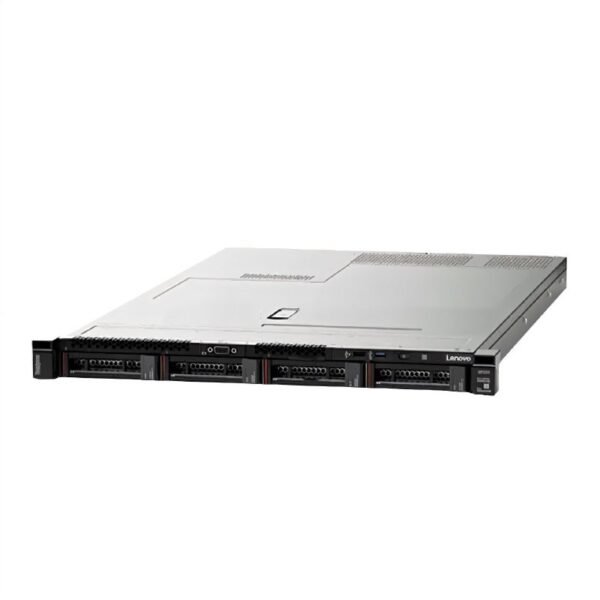 Front view of Lenovo ThinkSystem HR630X with 4x3.5" drive bays