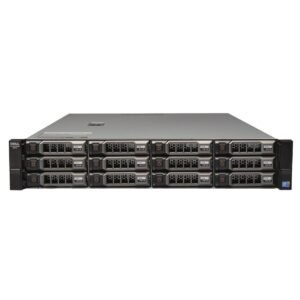 Front view of Dell EMC PowerEdge R540 with 12x3.5" drive bays.