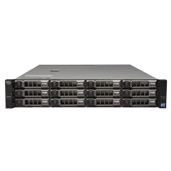 Front view of Dell EMC PowerEdge R540 with 12x3.5" drive bays.