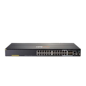Aruba 2930M 24G PoE+ 1-slot Switch (JL320A) – 24-Port Gigabit Layer 3 Managed Switch with Modular Uplinks and 370W PoE+ Budget