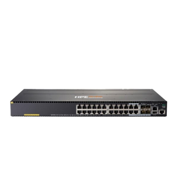 Aruba 2930M 24G PoE+ 1-slot Switch (JL320A) – 24-Port Gigabit Layer 3 Managed Switch with Modular Uplinks and 370W PoE+ Budget