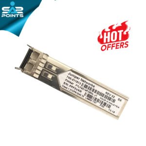 Juniper Networks EX-SFP-1GE-SX 1000BASE-SX SFP Transceiver – 850nm, LC Connector, up to 550m over OM2/OM3 Multimode Fiber