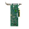 Rear view of Dell 0H8T43 QLE2662 Dual-Port 16Gbps network card