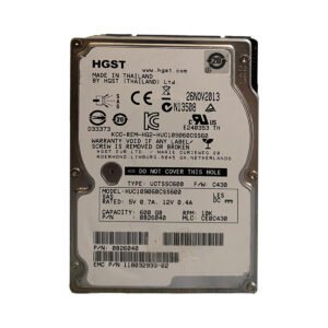 HGST 0B26040 600GB 6Gbps 10K 2.5inch SAS Hard