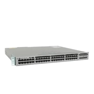 Cisco WS-C3850-48U-L 48-Port UPOE Switch with 4x 1G SFP Uplink Module, 715W AC Power Supply, and LAN Base Feature Set