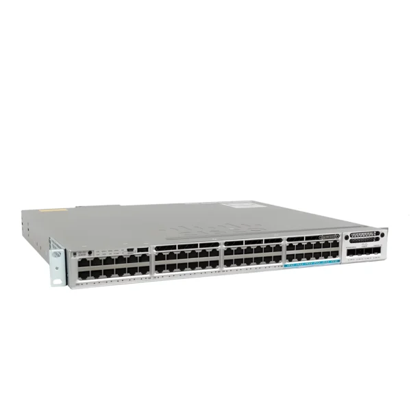 Cisco Catalyst WS-C3850-12X48U-L – 48-Port UPOE Multigigabit Switch with 4 x 1G SFP Uplinks