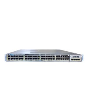 Cisco Catalyst WS-C3750X-48P-S – 48-Port Gigabit Ethernet PoE+ Layer 3 Managed Switch with Modular Uplinks and StackWise Plus