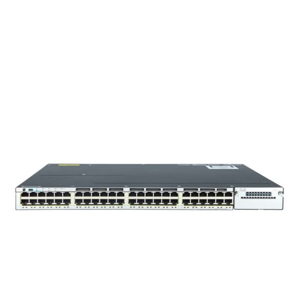 Cisco Catalyst WS-C3750X-48P-S – 48-Port Gigabit Ethernet PoE+ Switch with 715W Power Supply