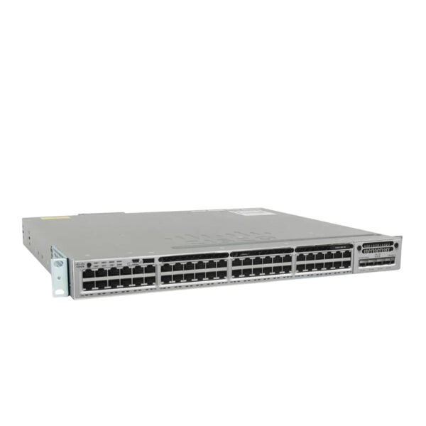 Cisco Catalyst 3850 48-Port UPOE Switch with 4 SFP+ 10GB Uplinks – High-Density Power over Ethernet and 10G Connectivity