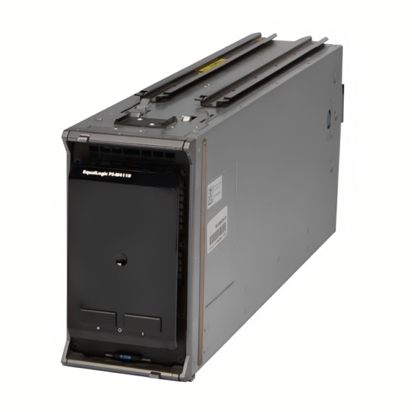 EqualLogic PS-M4110 Blade Arrays integrated in Dell M1000e chassis for scalable SAN storage
